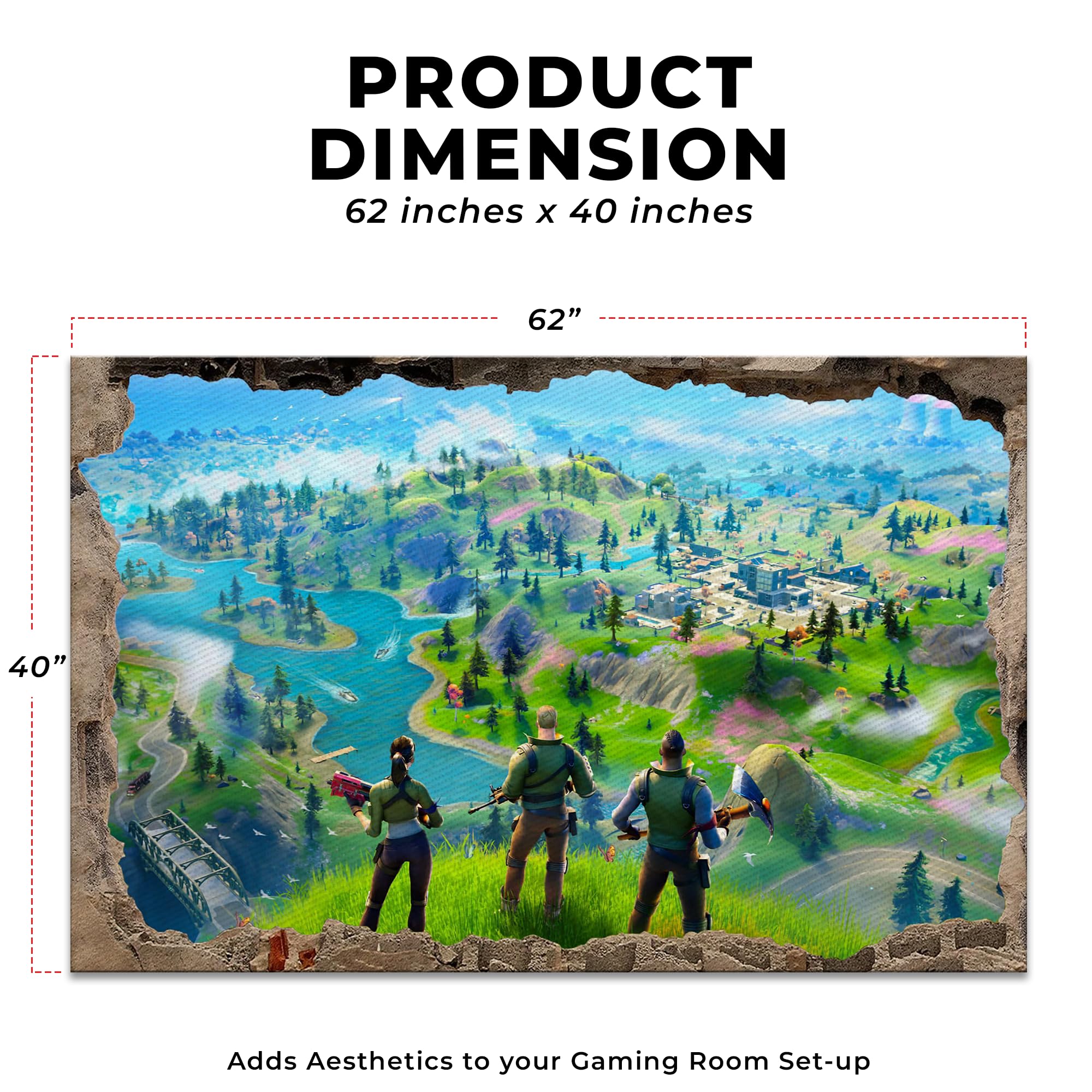 Fortnite Customized Rug (62x40inch)