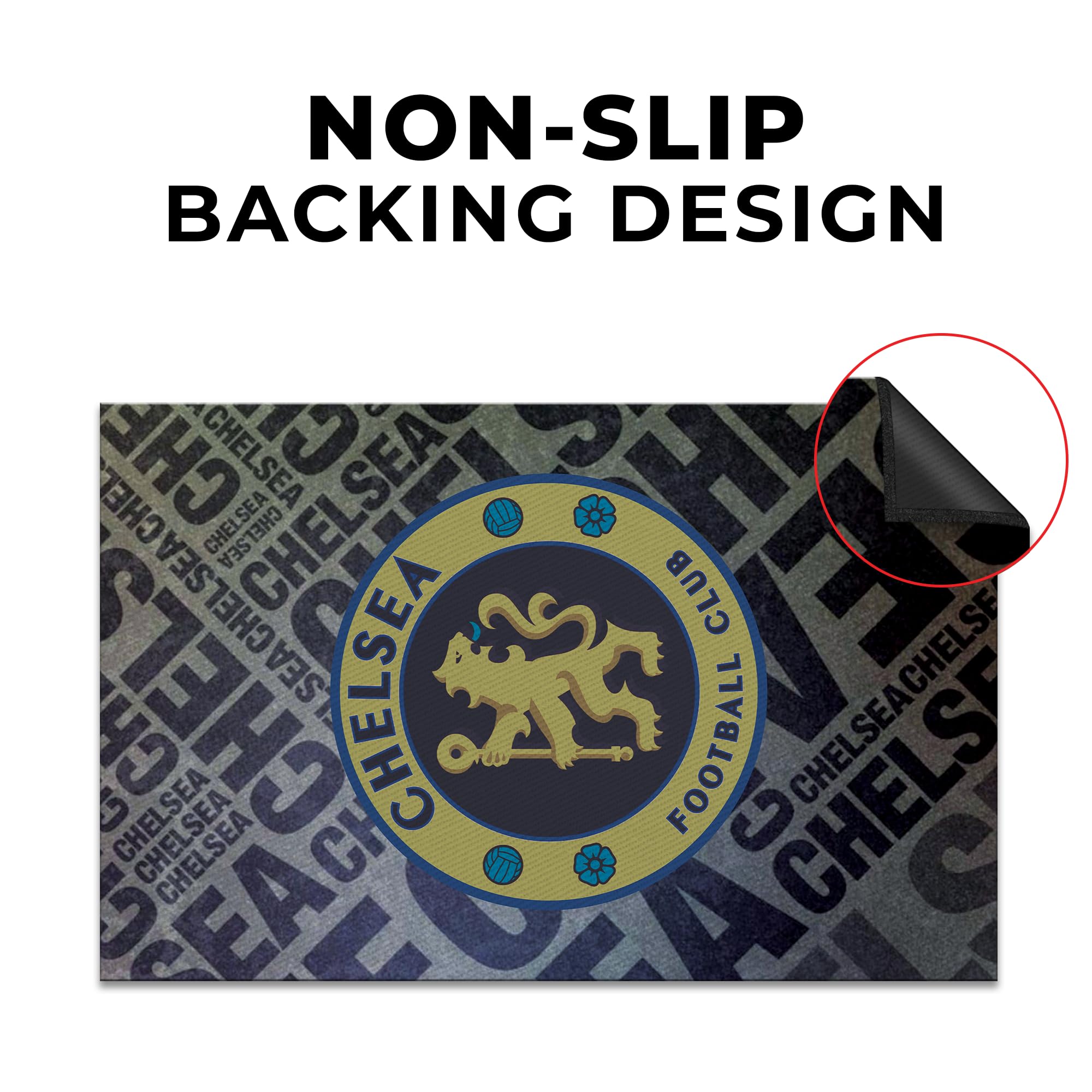 Chelsea Football Club Customized Rug (62x40inch)