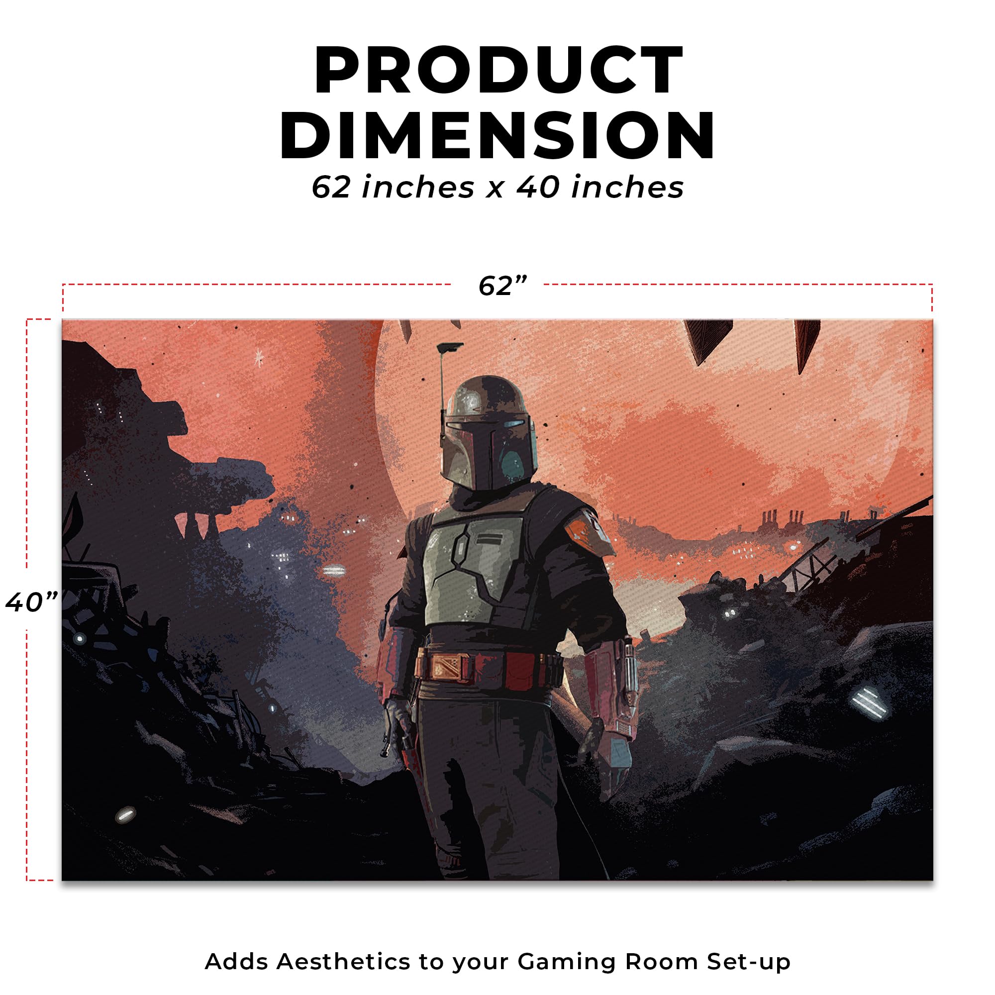 Star-Wars Bobba Fett Customized Rug (62x40inch)