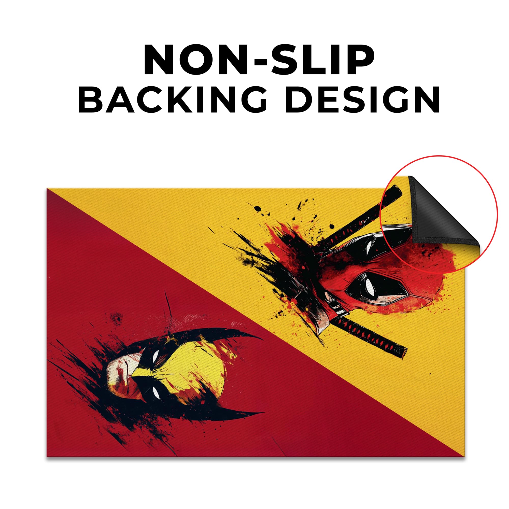 Deadpool & Wolverine Customized Rug (62x40inch)