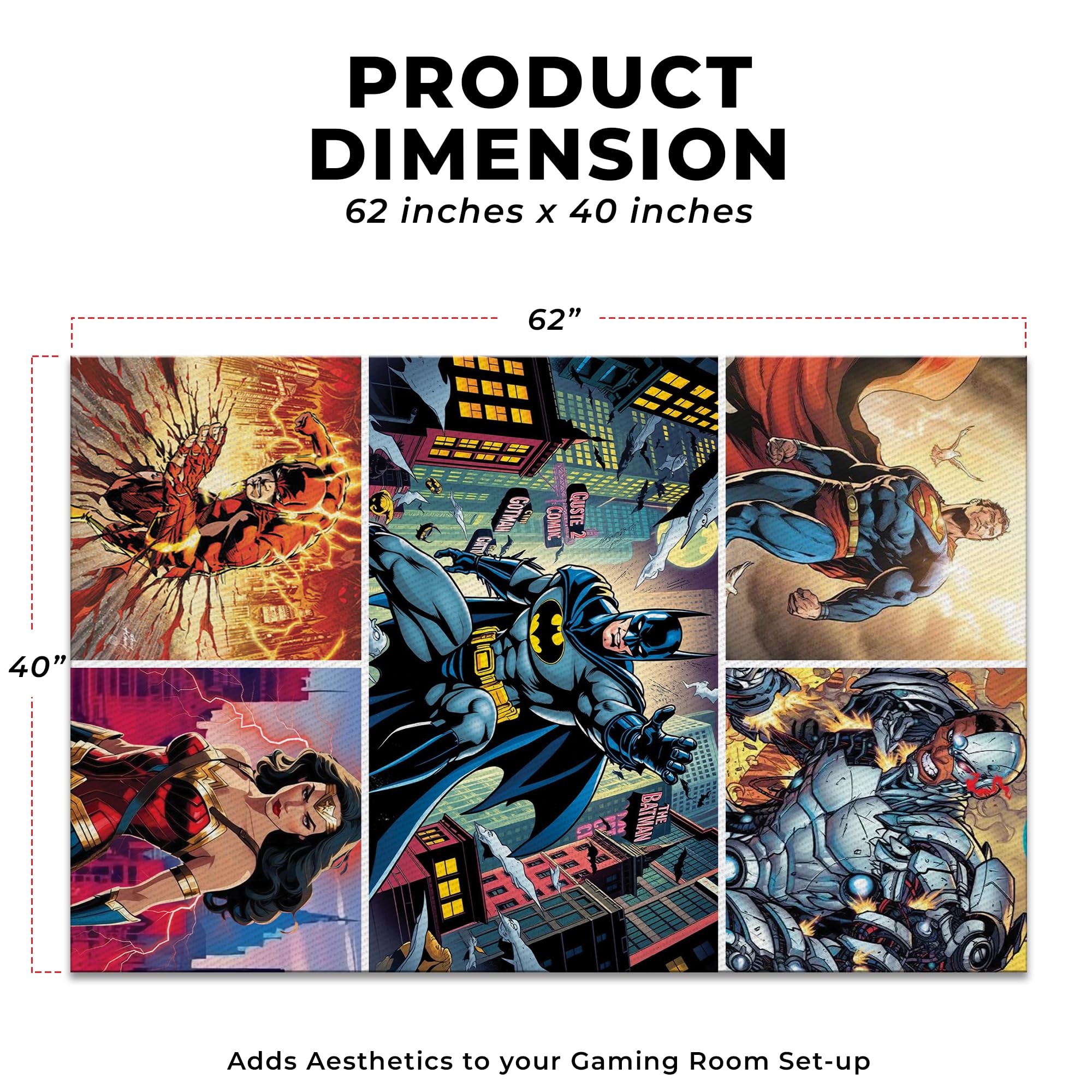 Justice League Customized Rug (62x40inch)
