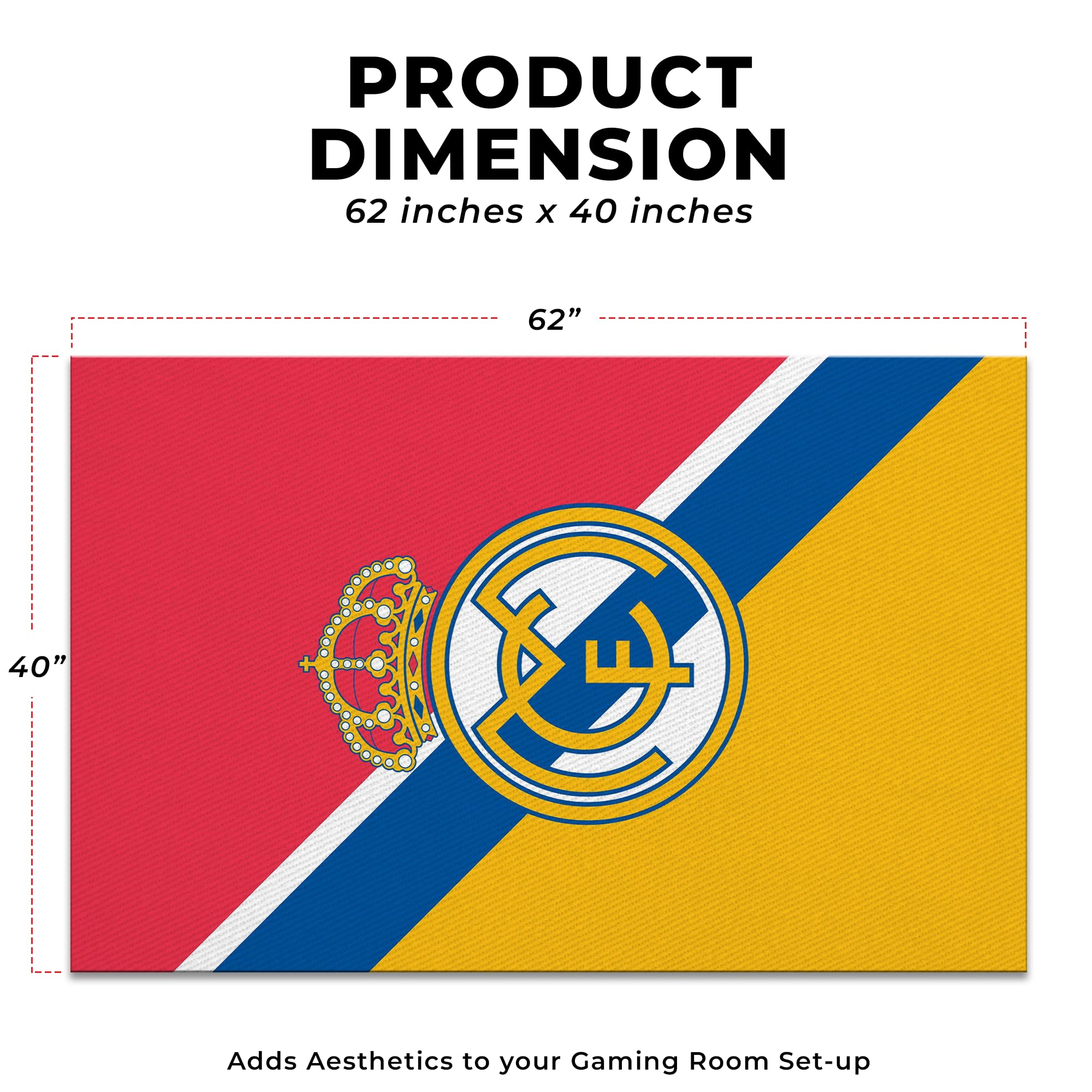 Real Madrid Customized Rug (62x40inch)