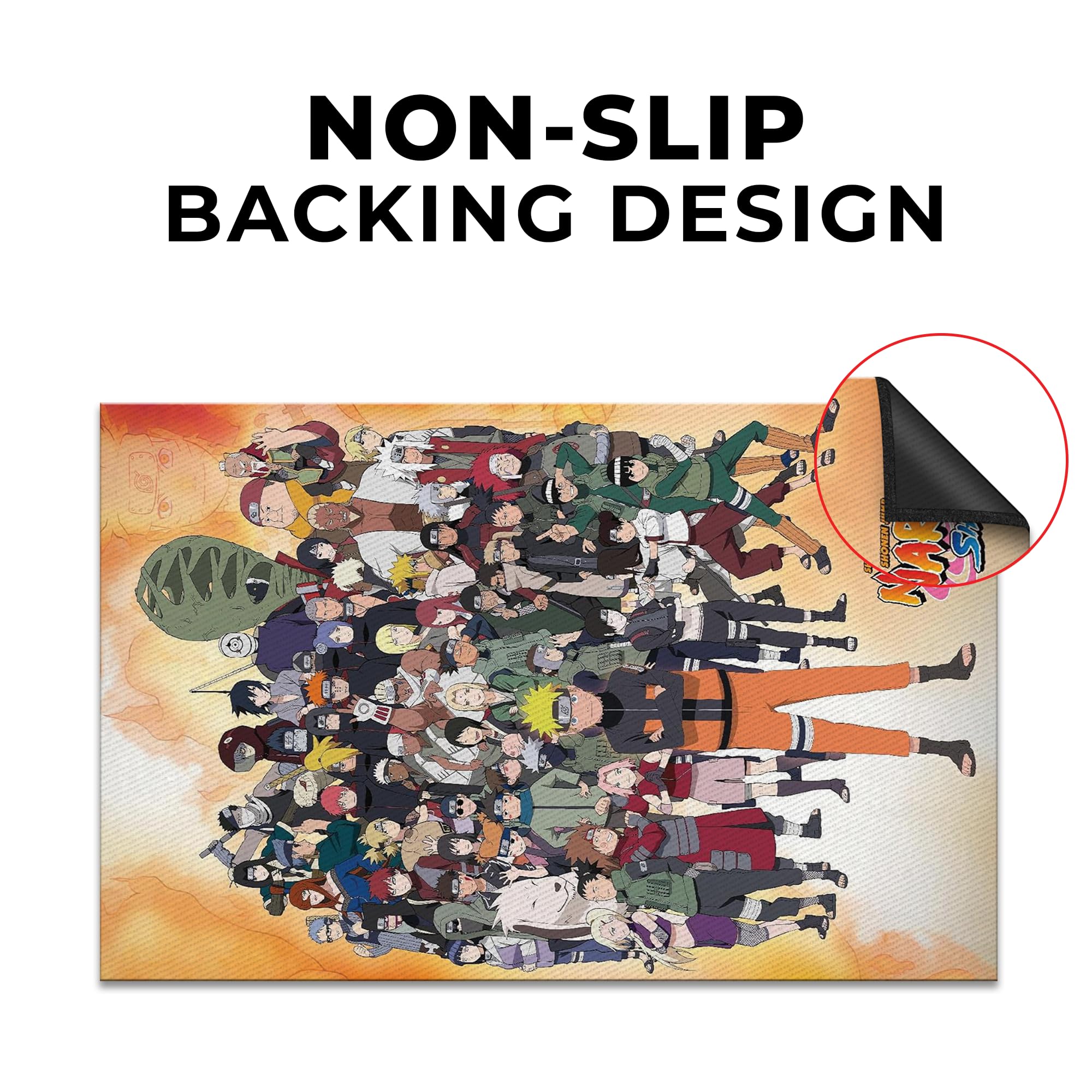 Naruto Shippuden Customized Rug (62x40inch)