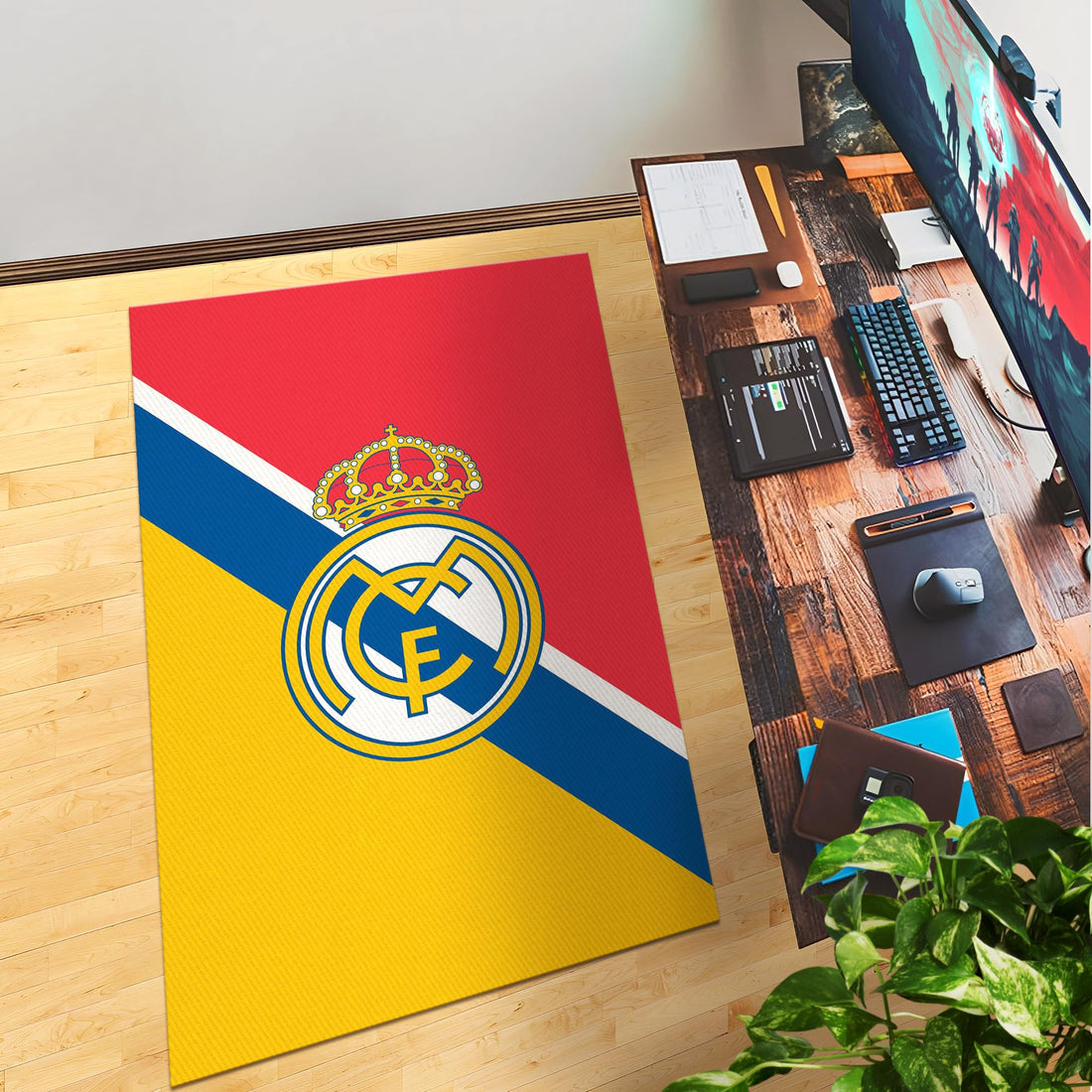 Real Madrid Customized Rug (62x40inch)