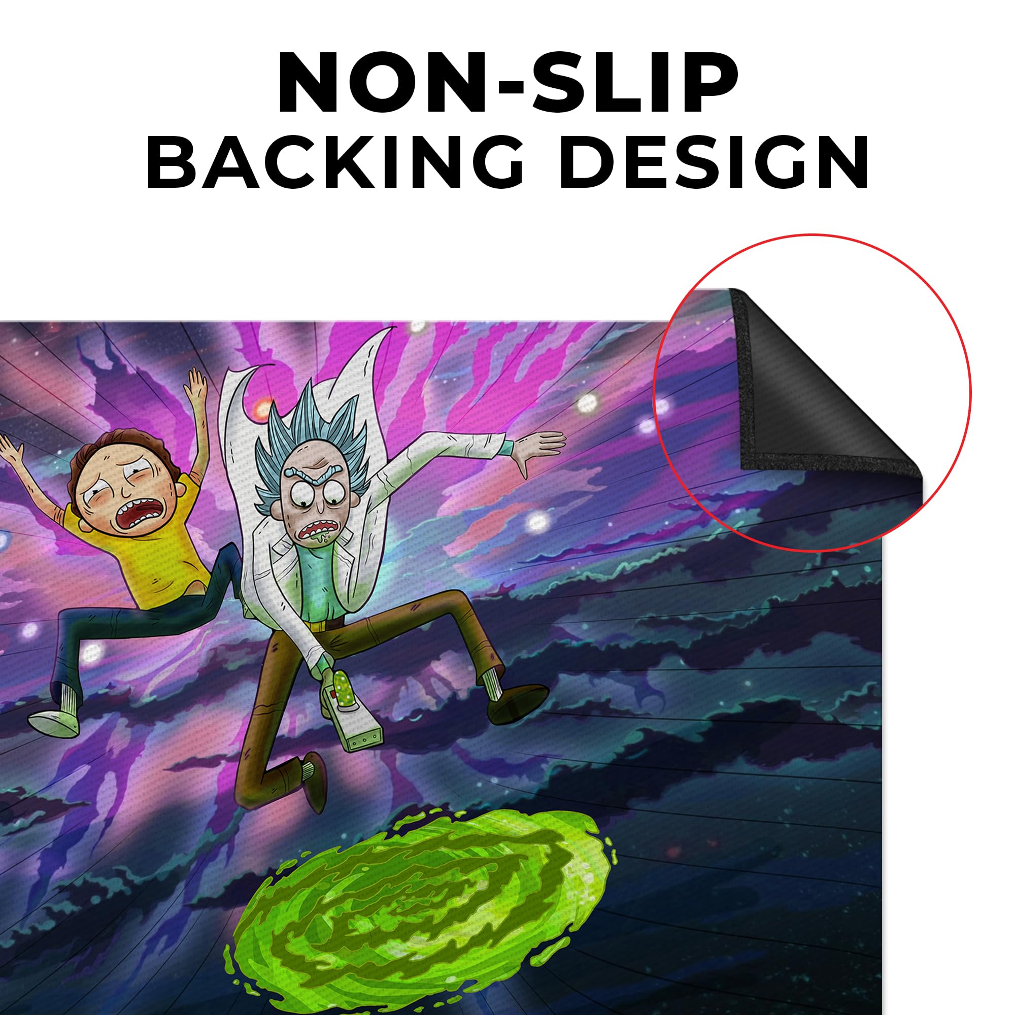 Rick & Morty Customized Rug (62x40inch)
