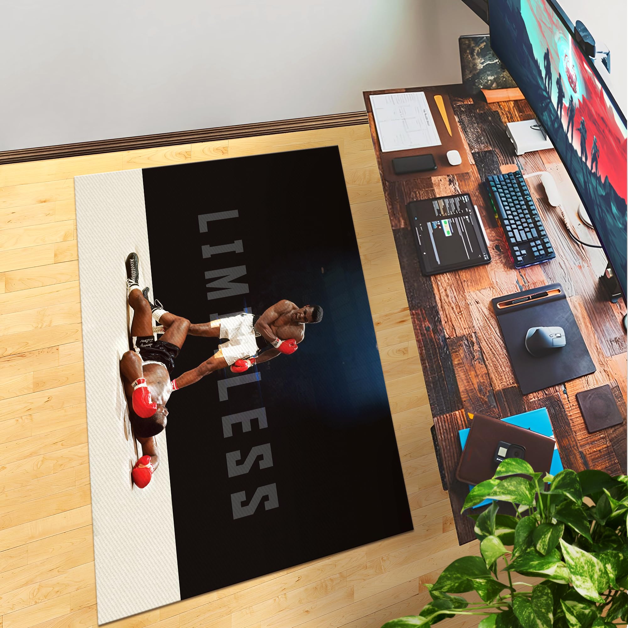 Mohammad Ali Customized Rug (62x40inch)