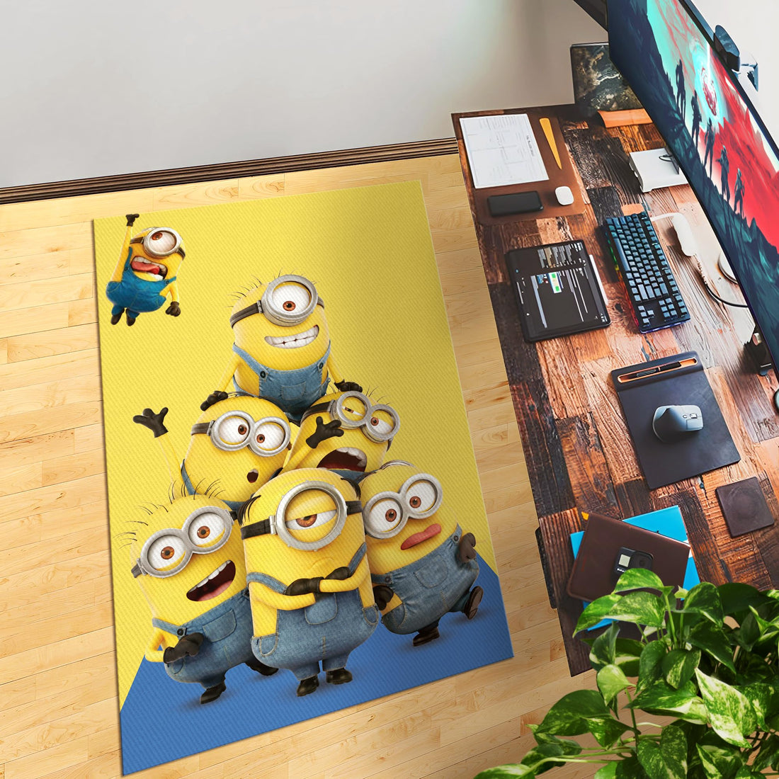The Minions Customized Rug (62x40inch)
