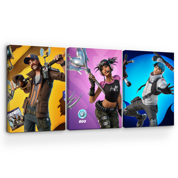 FORTNITE CANVAS DECOR