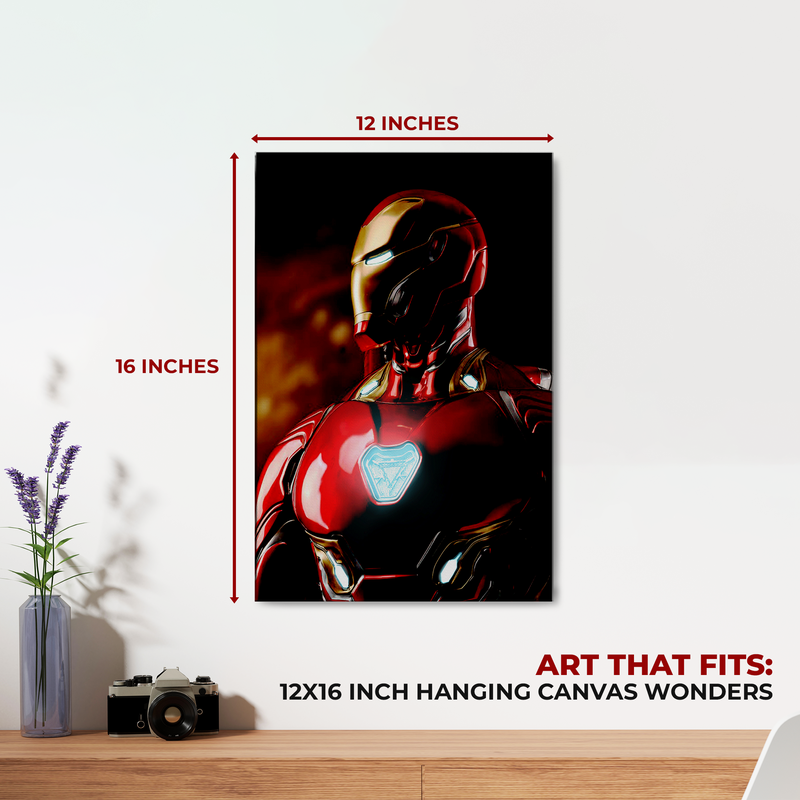 IRON MAN WALL CANVAS DECOR