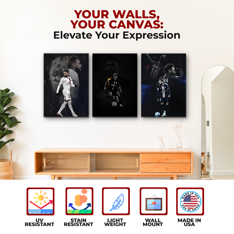 NEYMAR JR WALL CANVAS