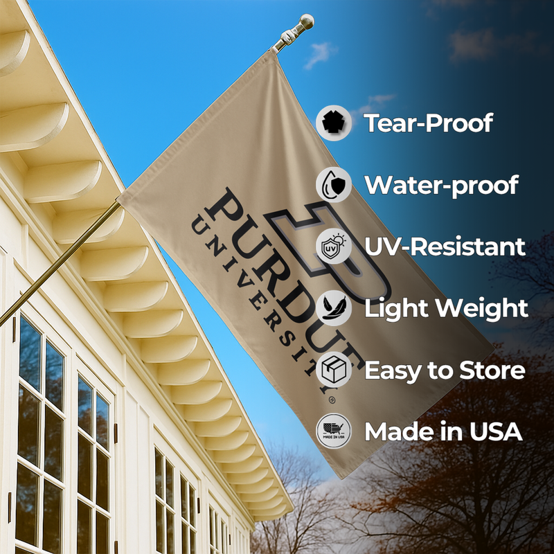 PURDUE UNIVERSITY FLAG