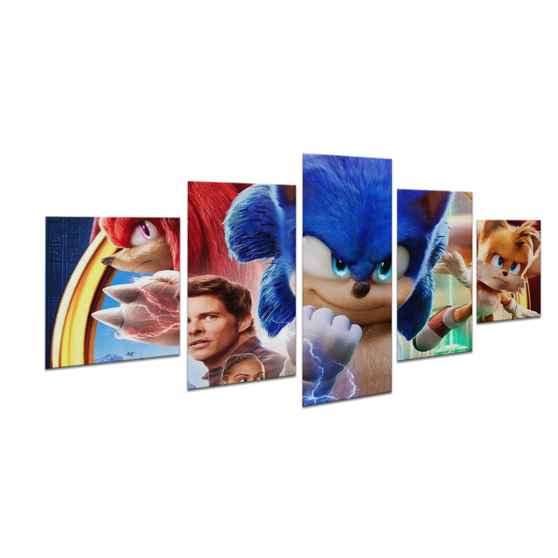 SONIC THE MOVIE WALL CANVAS