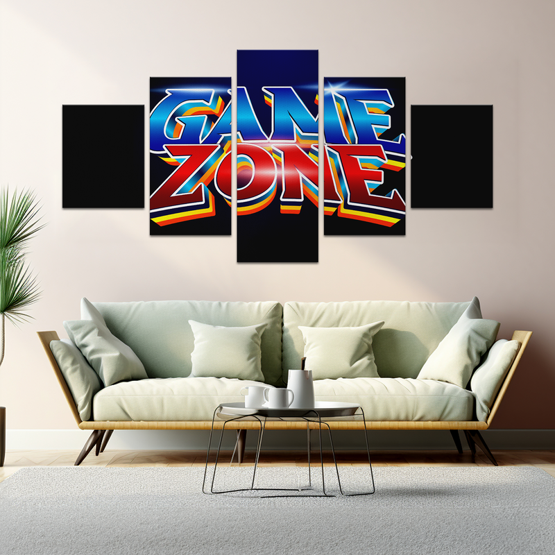 GAME ZONE WALL CANVAS