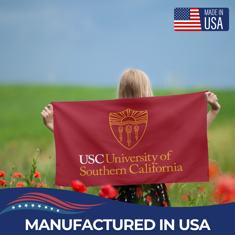 SOUTHERN CALIFORNIA UNIVERSITY FLAG