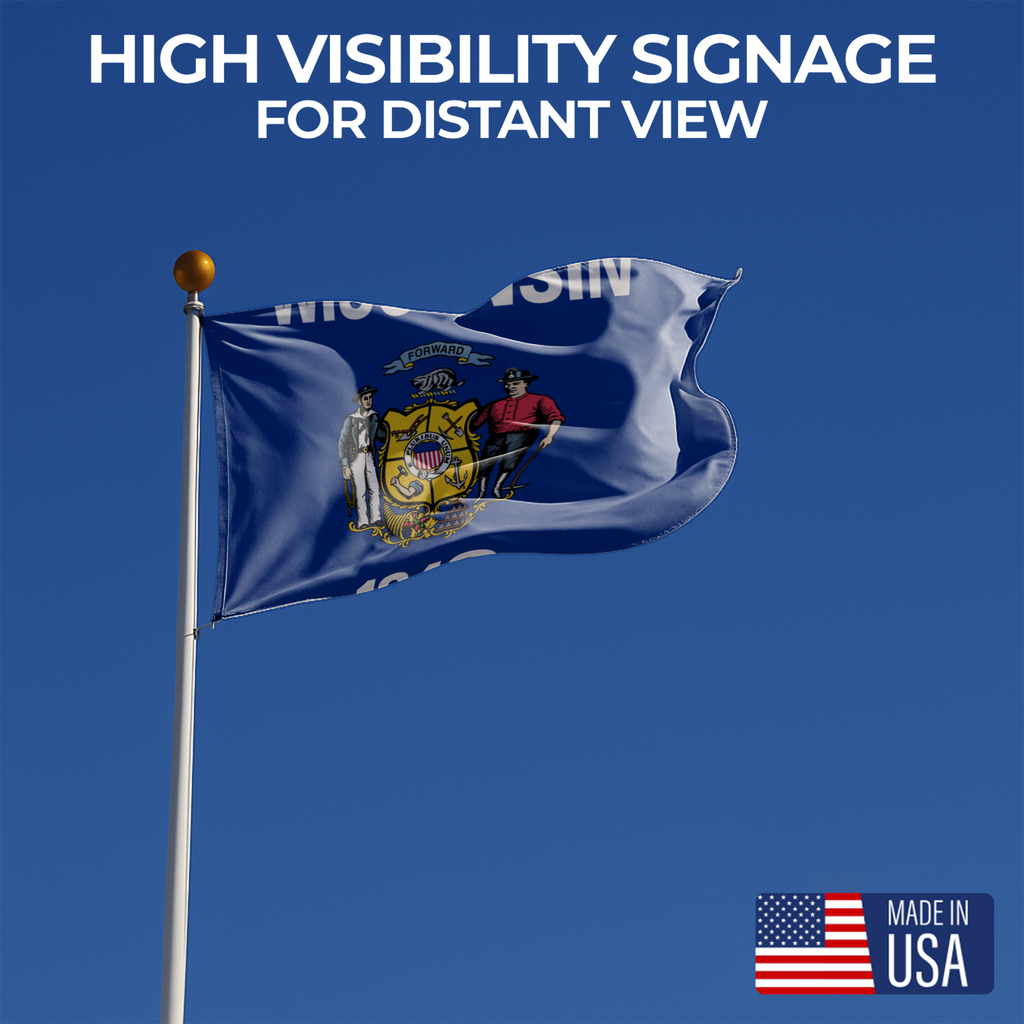 WISCONSIN STATE FLAG
