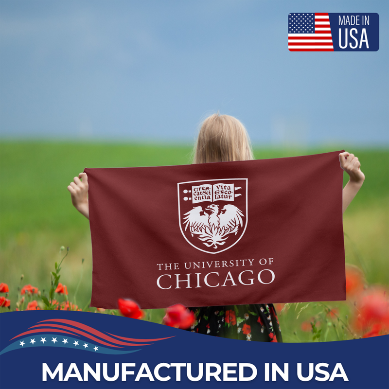CHICAGO UNIVERSITY FLAG
