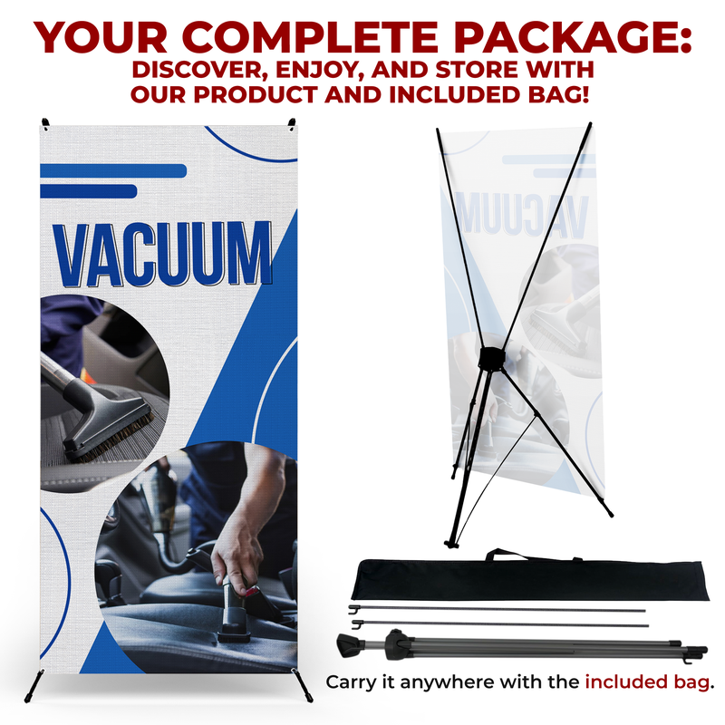VACUUM SERVICE X-BANNER