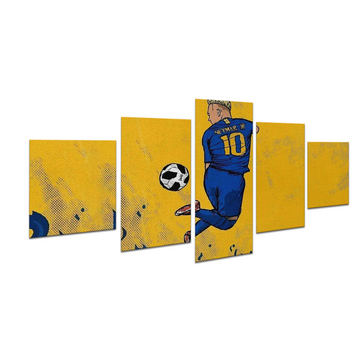 NEYMAR JR COMIC STYLE DECOR CANVAS