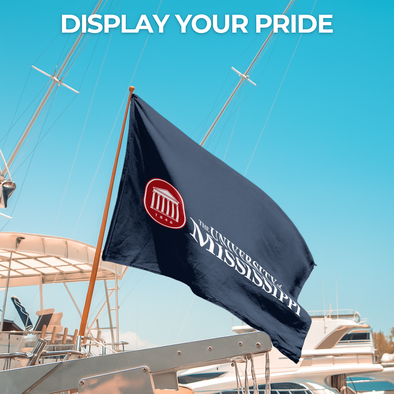 MISSISSIPI (OLE MISS) UNIVERSITY FLAG
