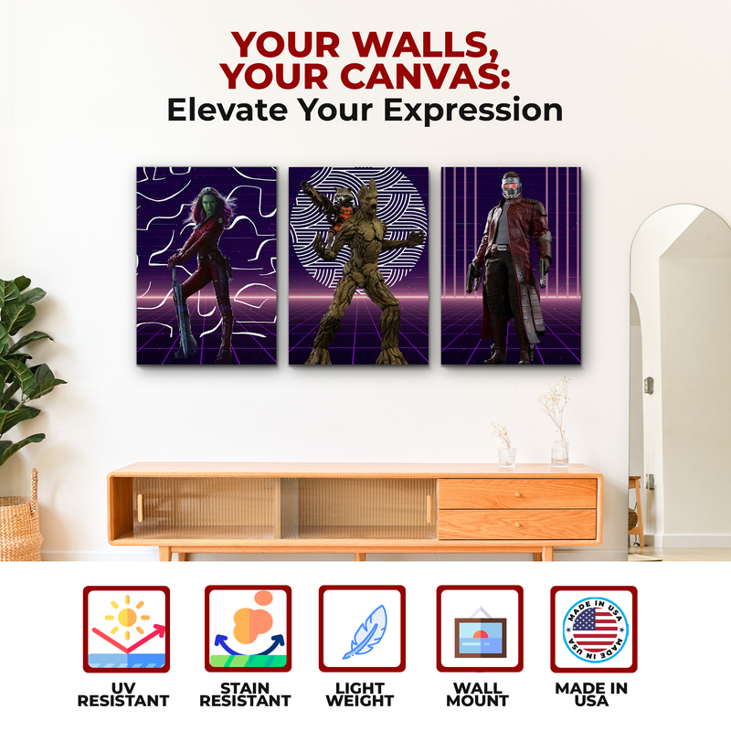 GUARDIANS OF GALAXY CANVAS DECOR