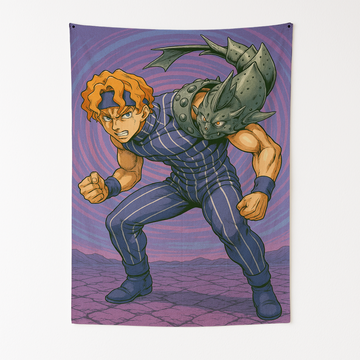 JOJO'S BIZARRE ADVENTURE: STAND CLASH WALL TAPESTRY