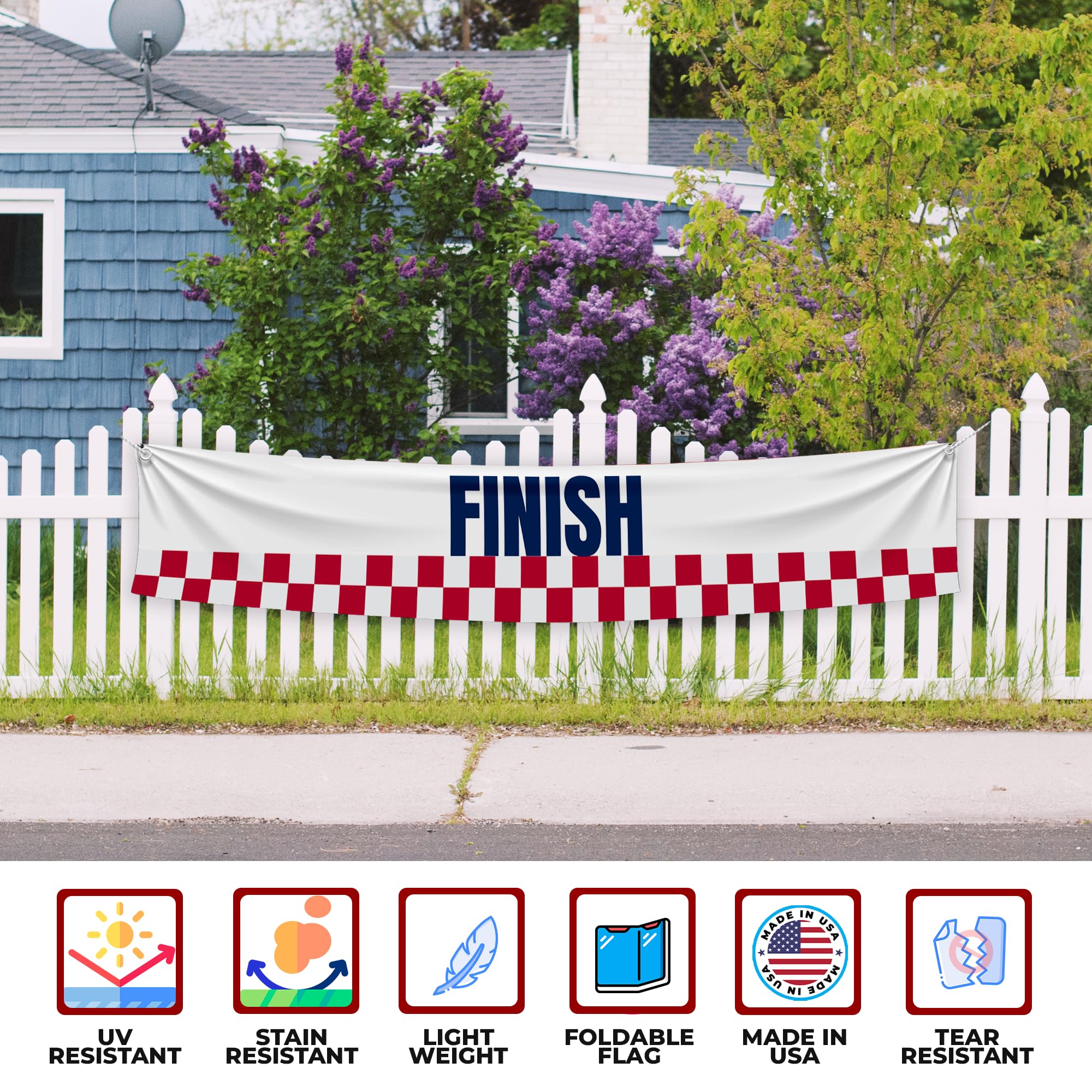 FINISH LINE 2 LARGE BANNER
