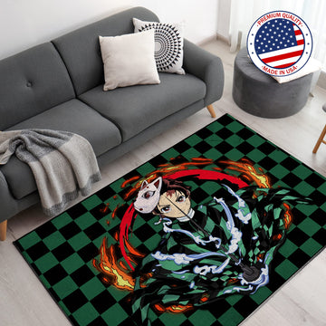 Demon Slayer Customized Rug (62x40inch)