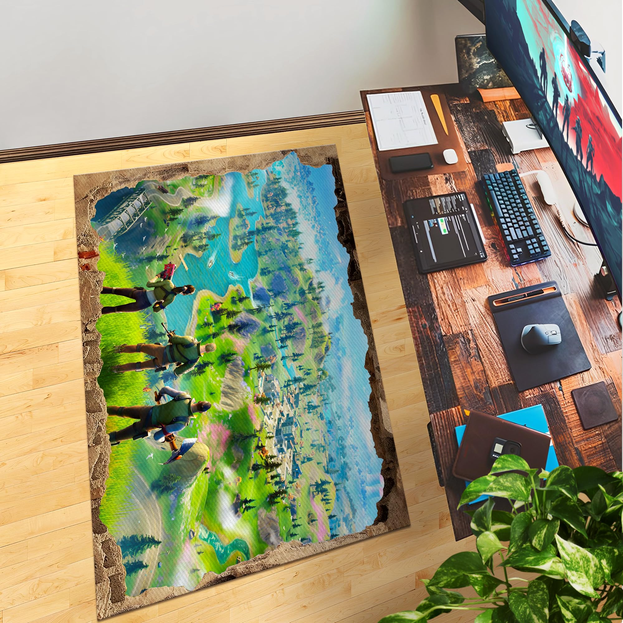 Fortnite Customized Rug (62x40inch)