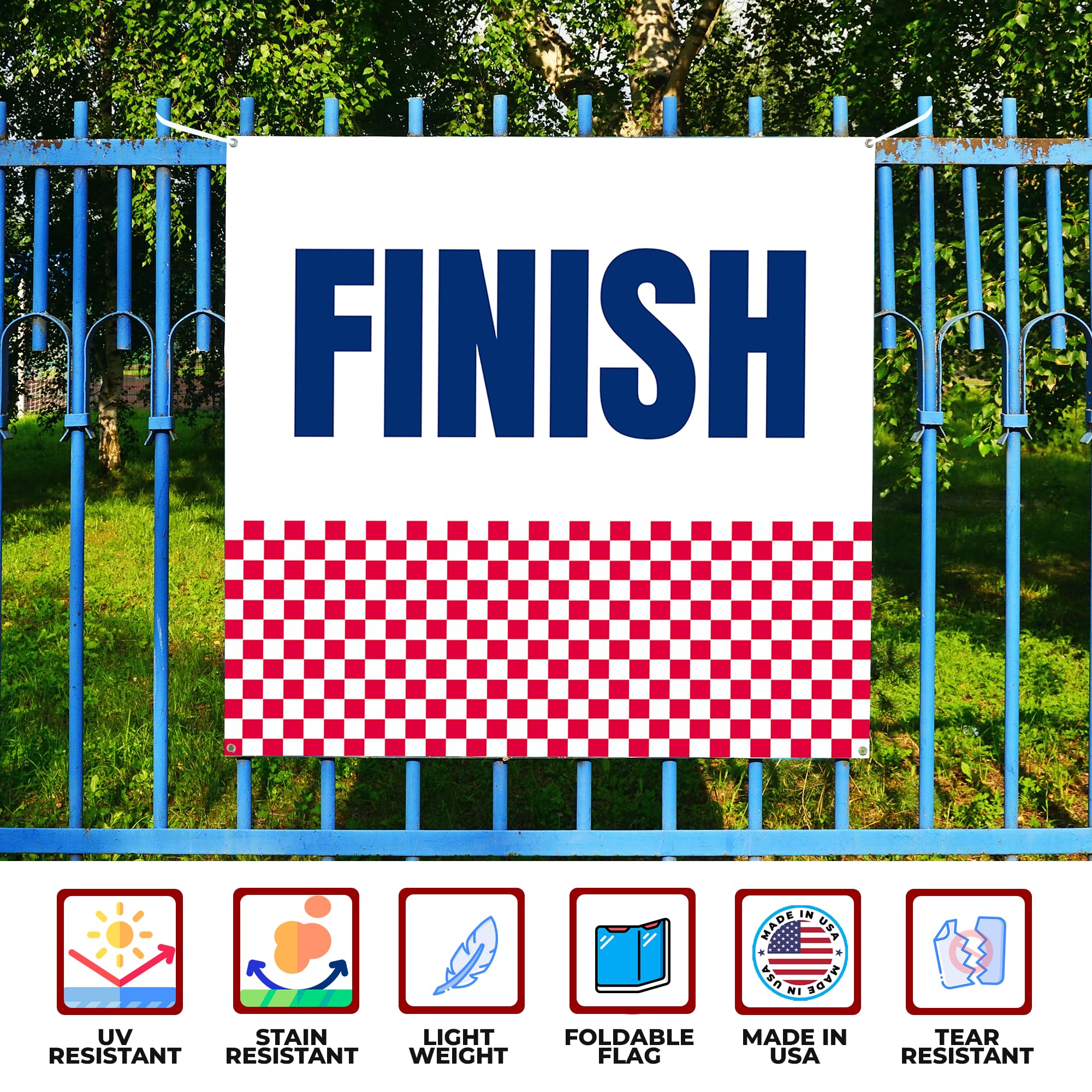 FINISH LINE 2 LARGE BANNER