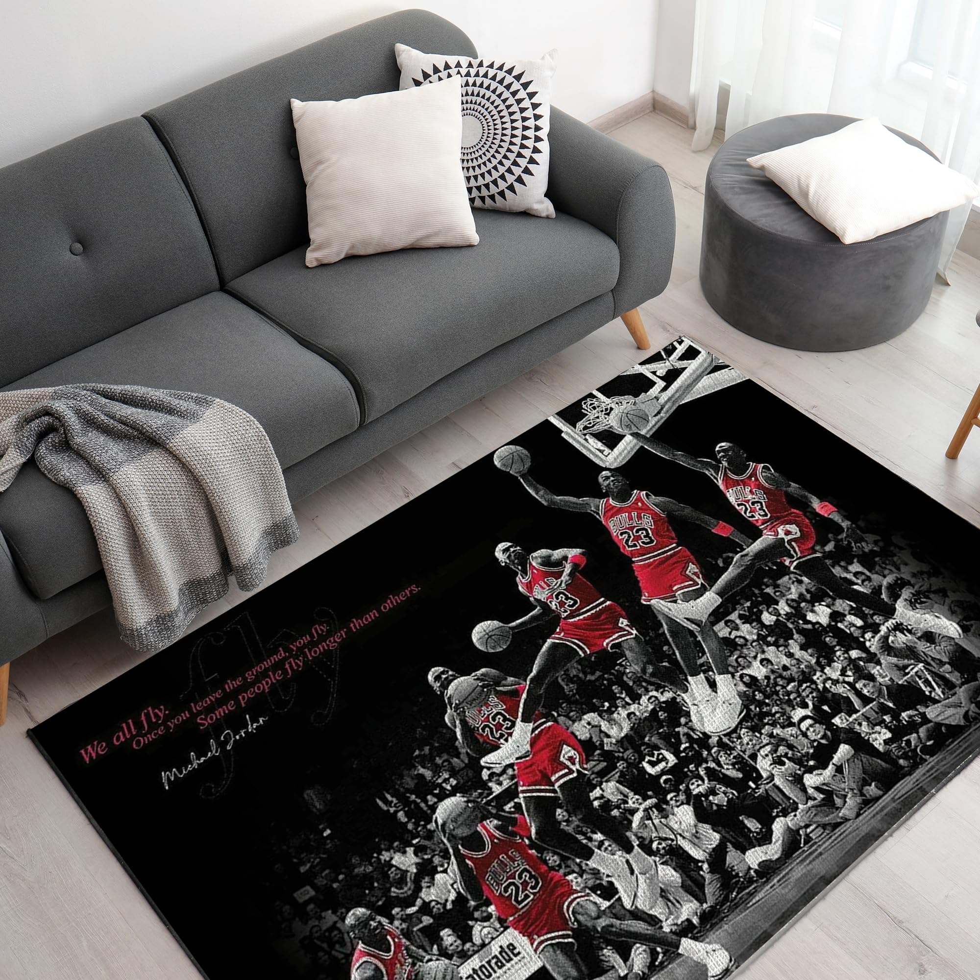 Michael Jordan Customized Rug (62x40inch)