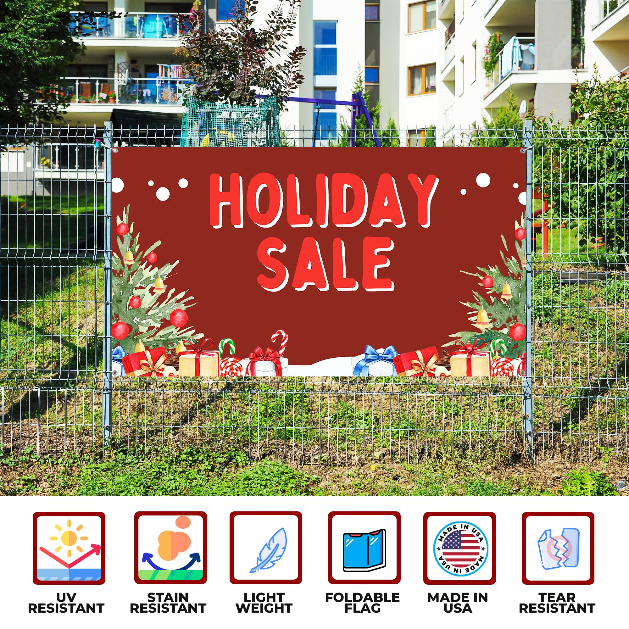 HOLIDAY SALE LARGE BANNER