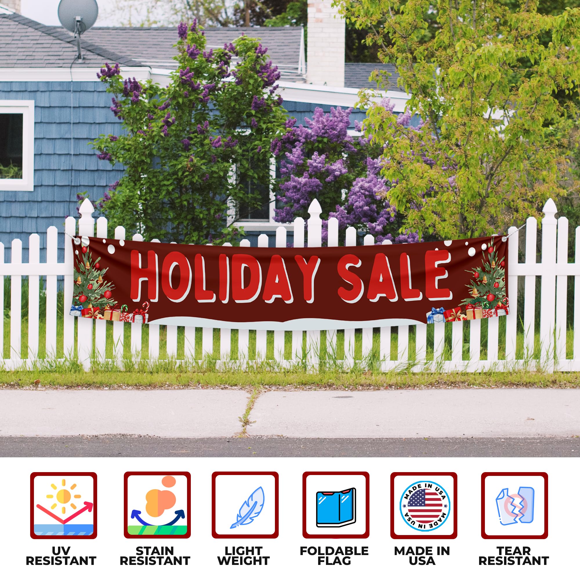 HOLIDAY SALE LARGE BANNER