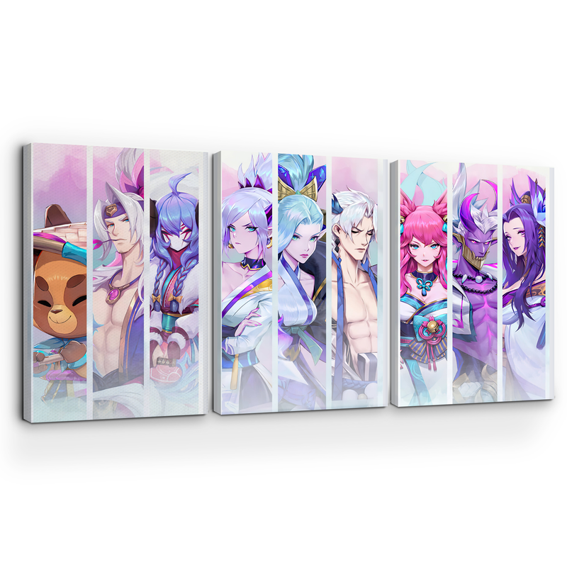 LEAGUE OF LEGENDS CANVAS DECOR