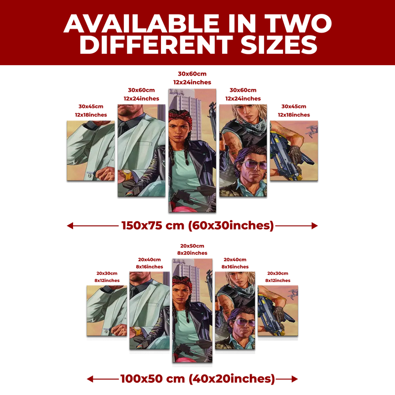 GTA WALL CANVAS