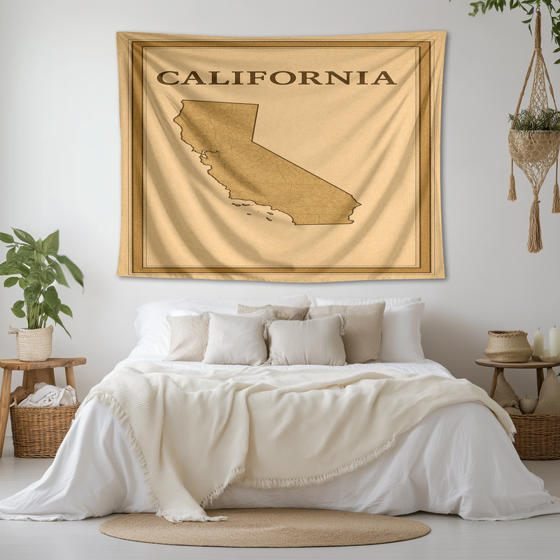 CALIFORNIA WALL TAPESTRY