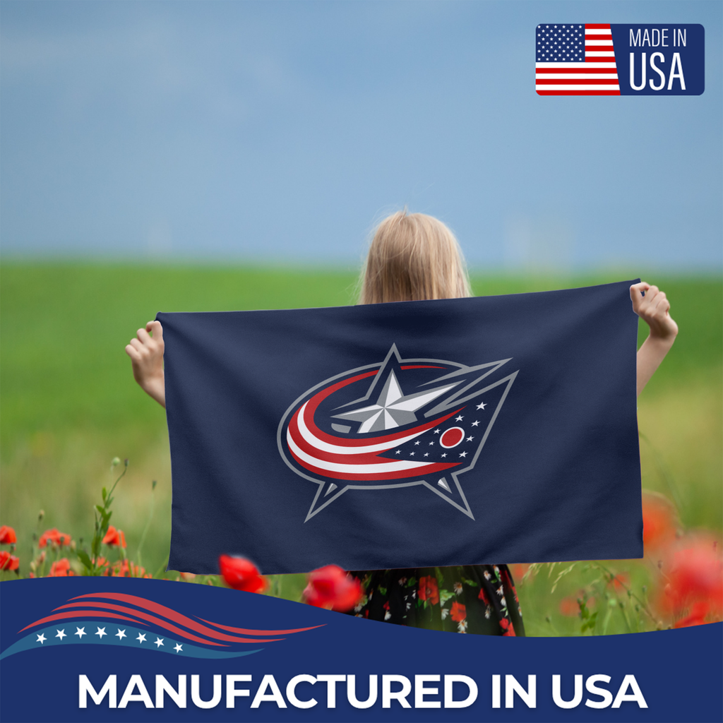 COLUMBUS BLUE JACKETS FLAG