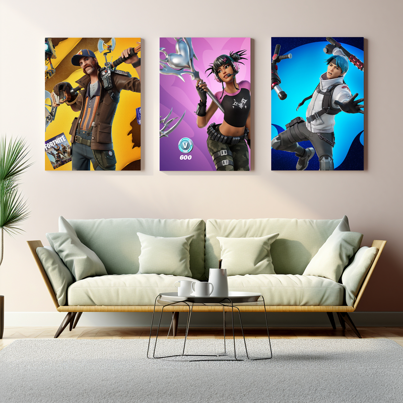 FORTNITE CANVAS DECOR