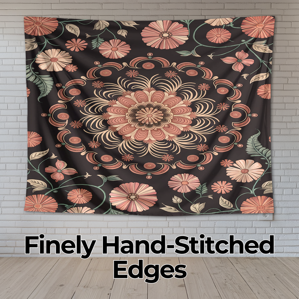 INDIAN HENNA ART TAPESTRY