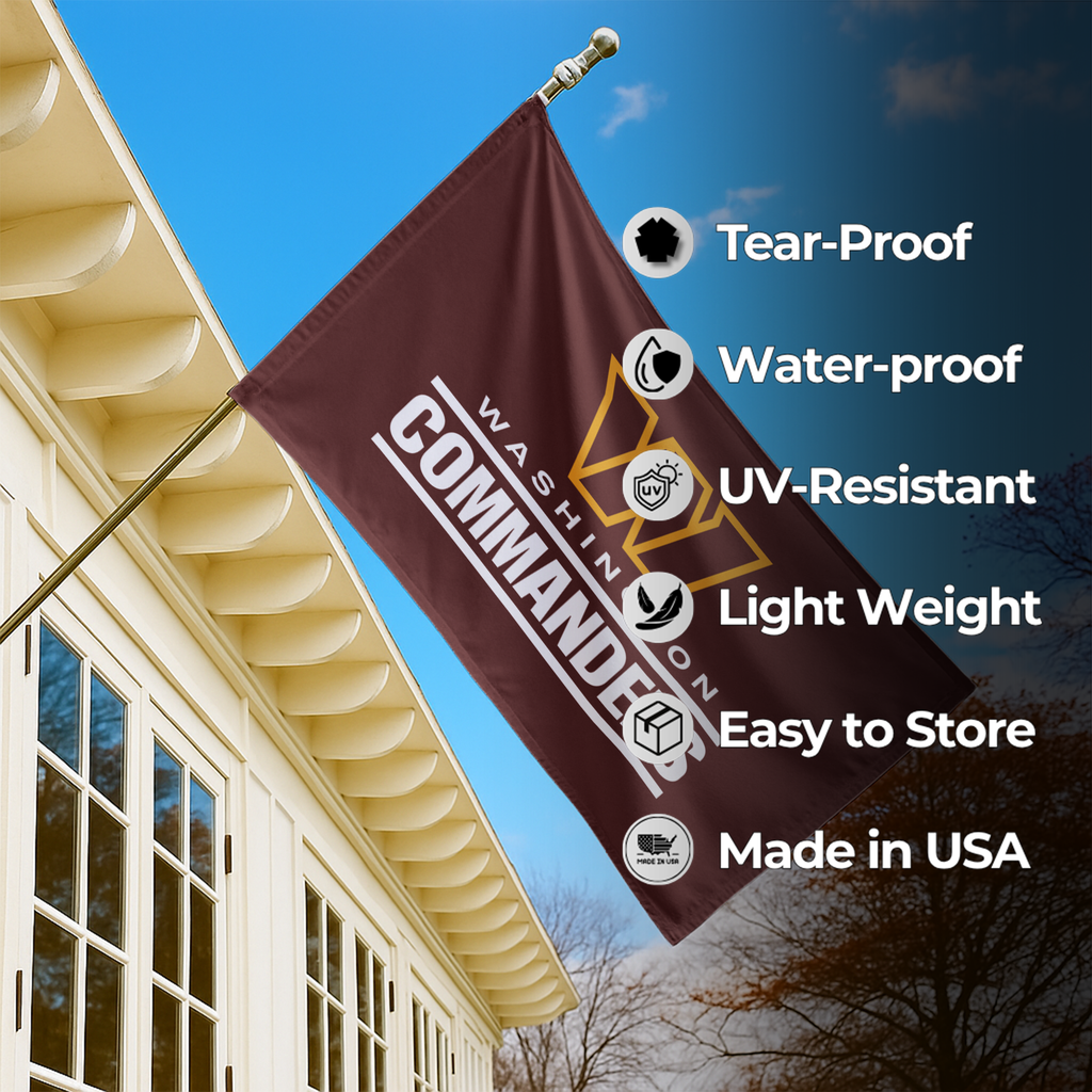 WASHINGTON COMMANDERS FLAG