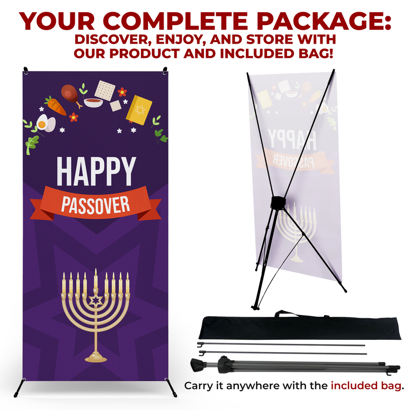 HAPPY PASSOVER X-BANNER