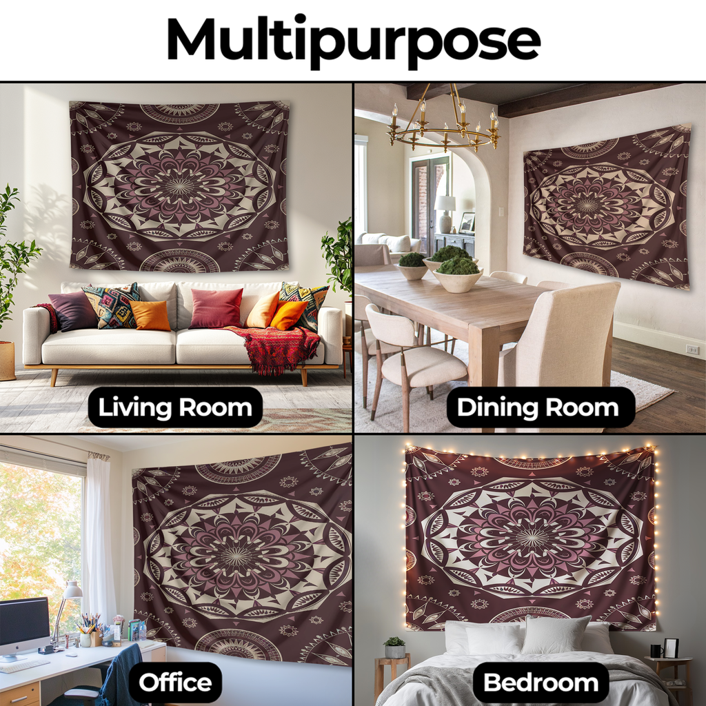 TRIBAL HARMONY TAPESTRY