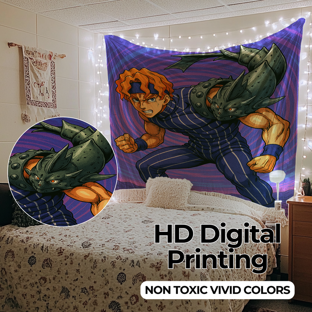 JOJO'S BIZARRE ADVENTURE: STAND CLASH WALL TAPESTRY