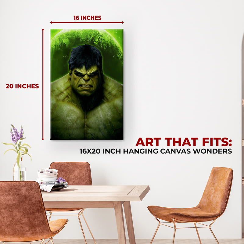 HULK WALL CANVAS DECOR