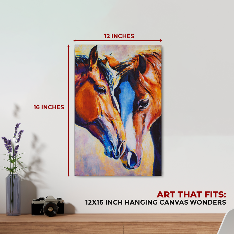 HORSES DECOR CANVAS