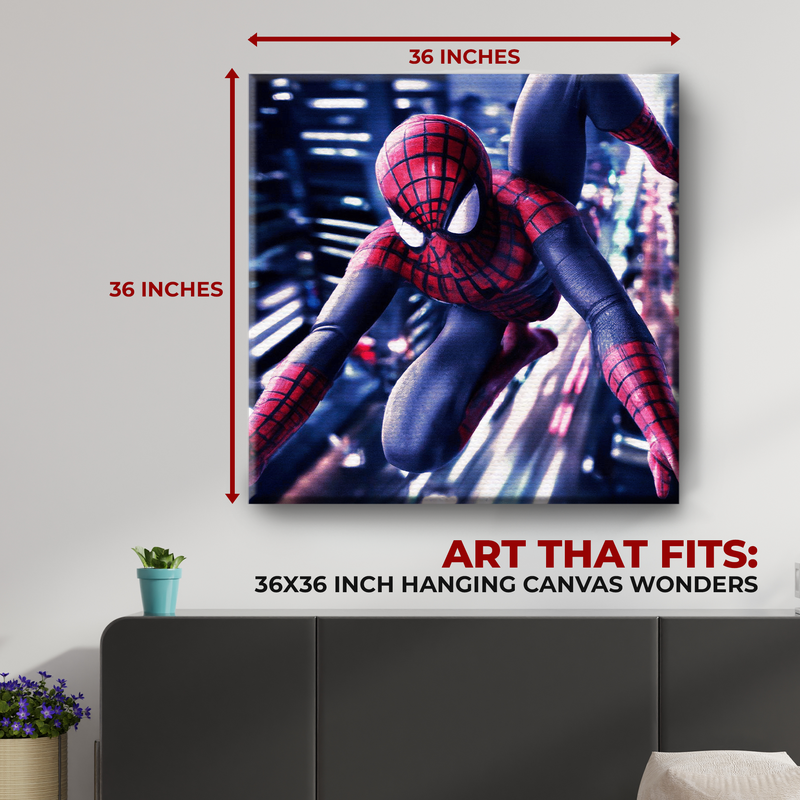SPIDERMAN WALL CANVAS DECOR