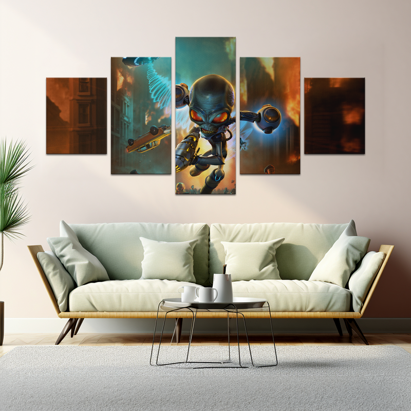 ALIEN WALL CANVAS