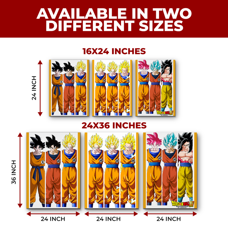 GOKU WALL CANVAS