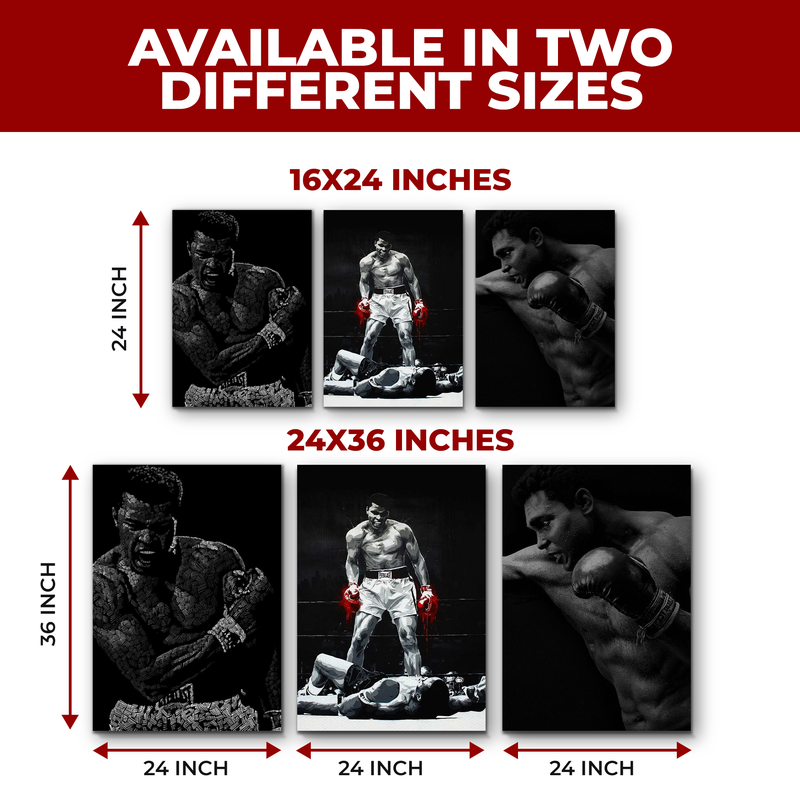 MUHAMMAD ALI WALL CANVAS
