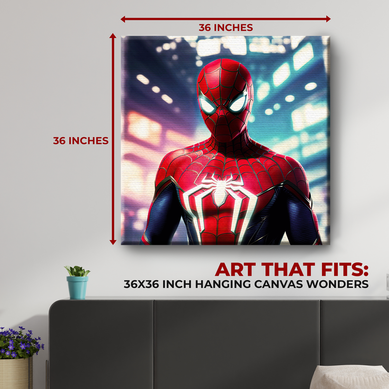 SPIDER-MAN WALL CANVAS DECOR