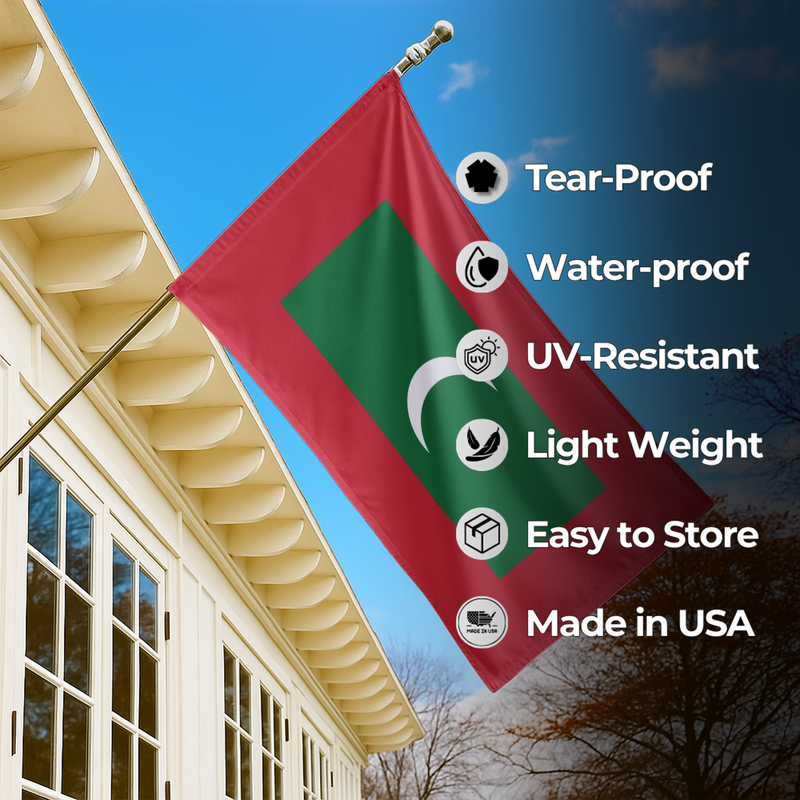 MALDIVES FLAG